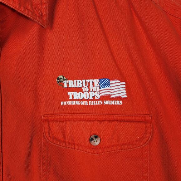 Tribute To Troops Vest Mens 2XL Motorcycle Punk Army Grunge Bikercore Distressed - Picture 4 of 15